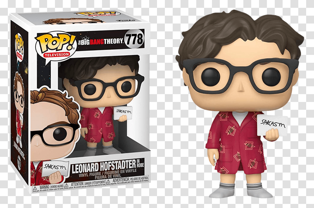 Funko The Big Bang Theory, Toy, Doll, Person Transparent Png