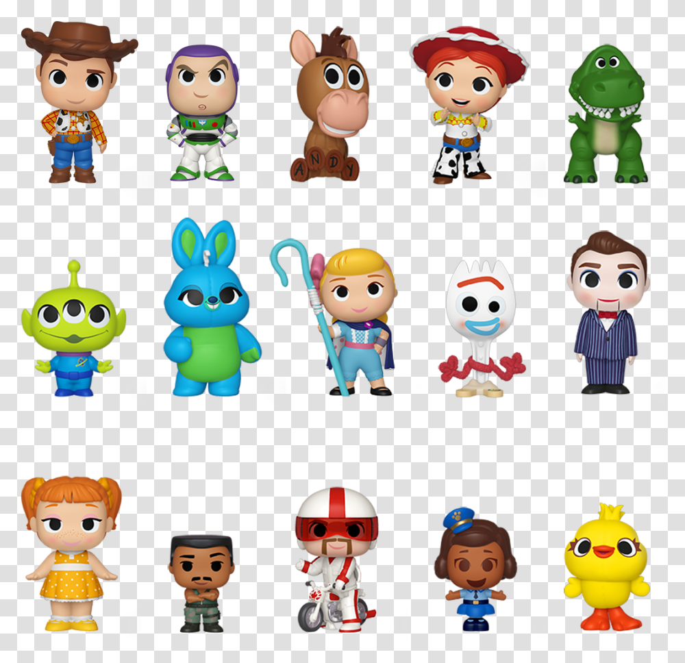 Funko Toy Story 4 Mystery Minis Blind Box Toy Story 4 Funko Mystery Minis, Doll Transparent Png