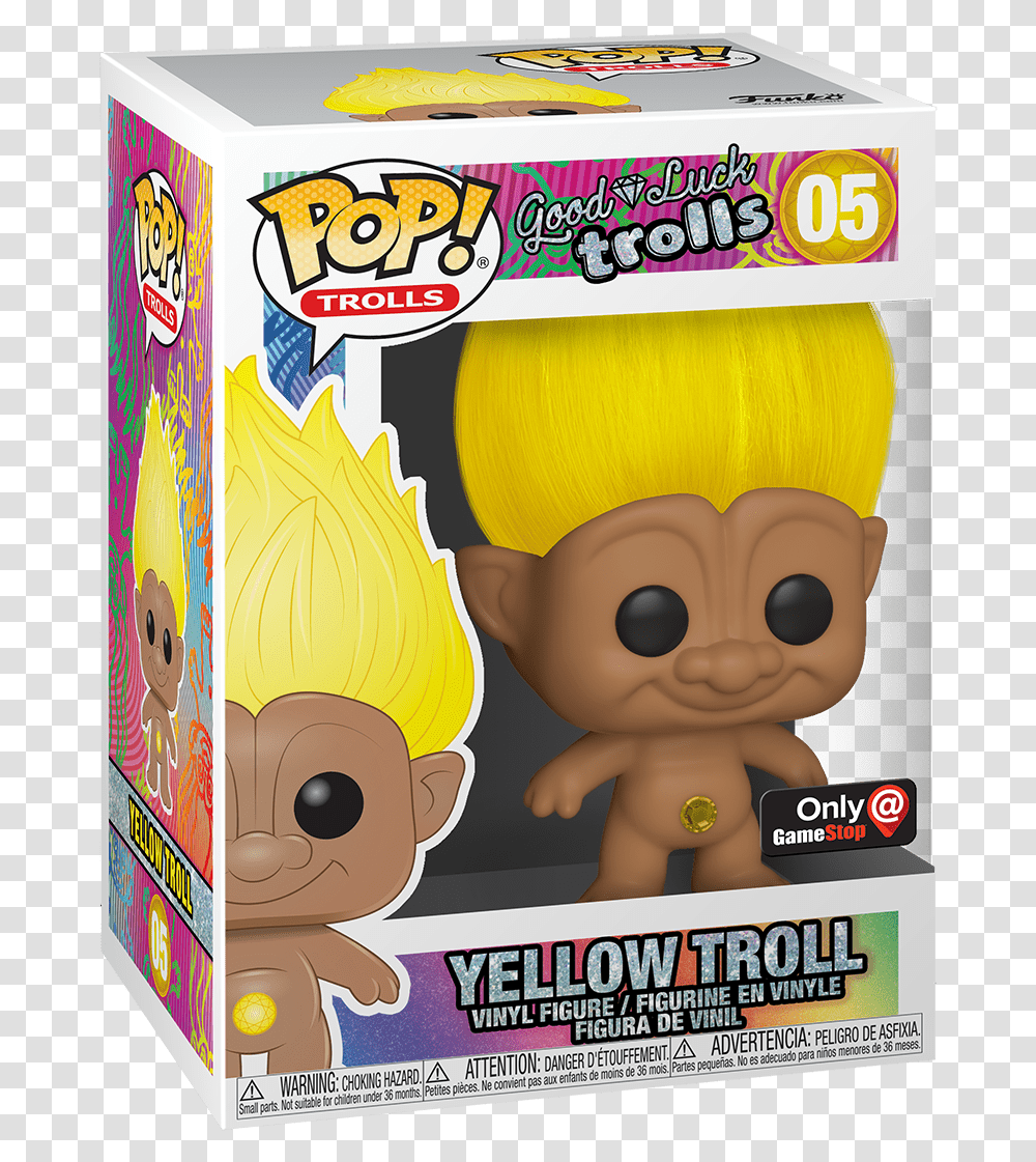Funko Troll, Label, Advertisement, Poster Transparent Png