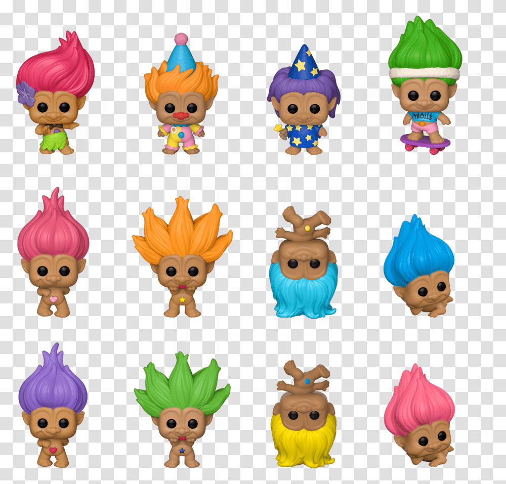 Funko Trolls, Doll, Toy Transparent Png