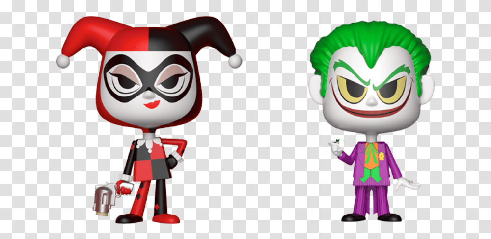 Funko Vynl Harley Quinn Amp The Joker Funko Vynl Dc Harley Quinn And Joker, Toy Transparent Png