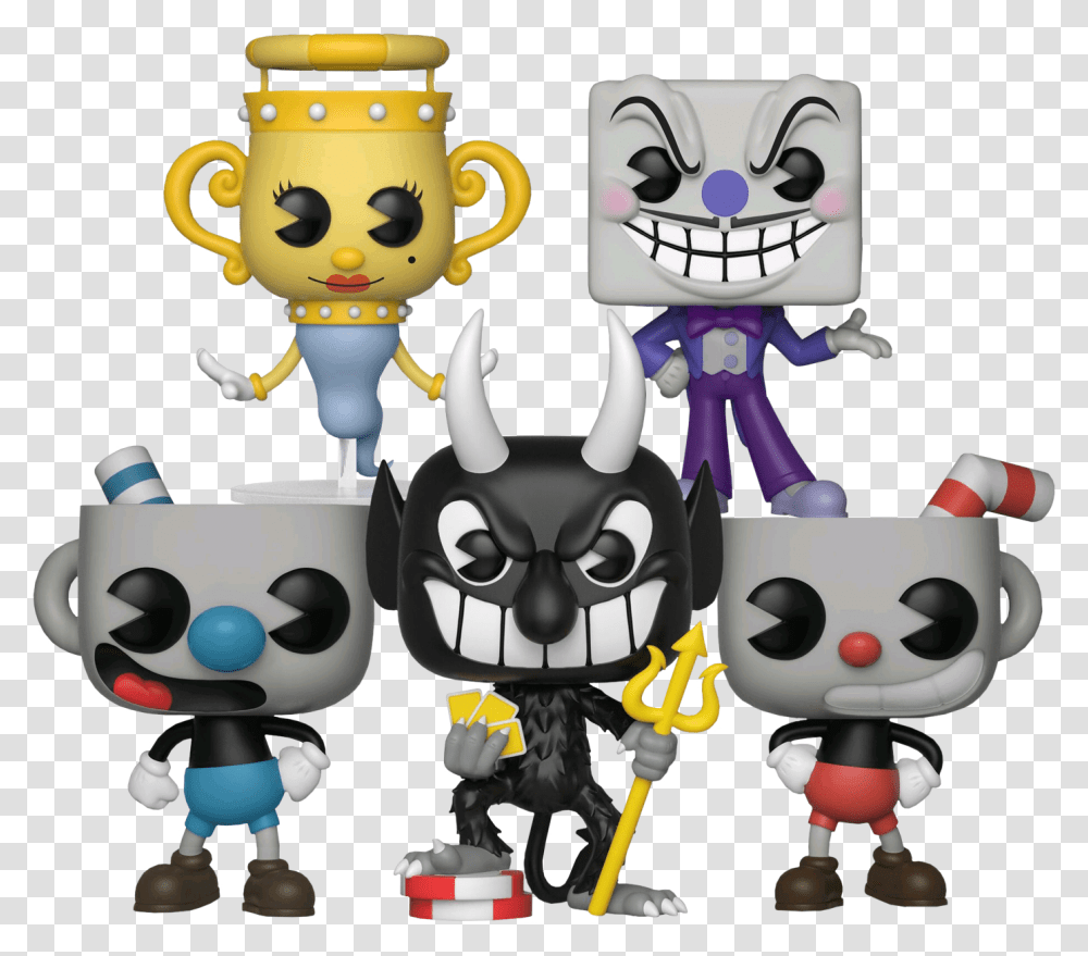 Funko Wiki Cuphead Funko Pop Release Date, Robot, Label, Toy Transparent Png