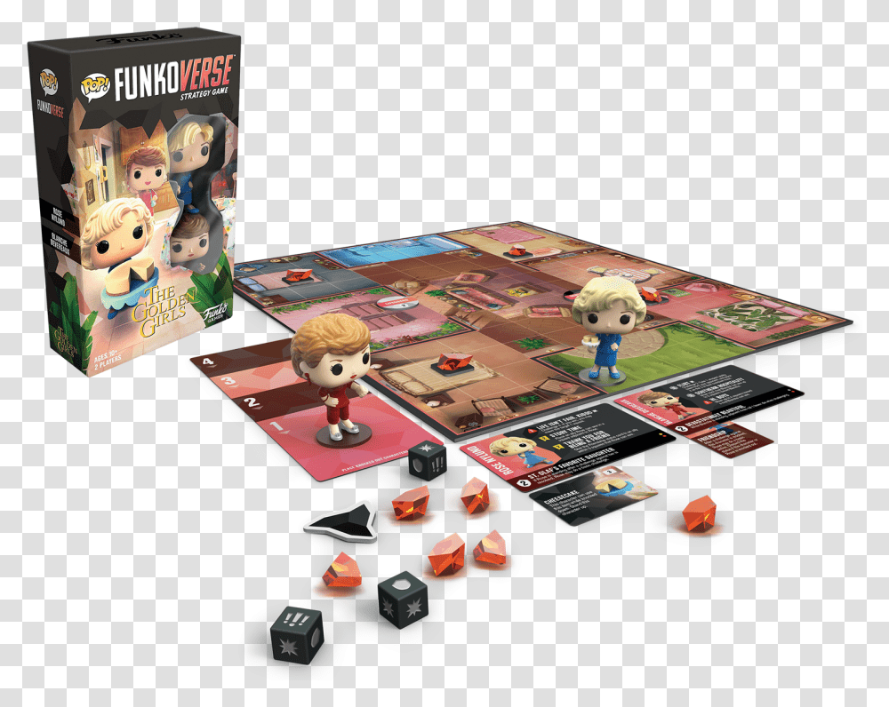 Funkoverse Golden Girls, Game, Video Gaming, Jigsaw Puzzle Transparent Png