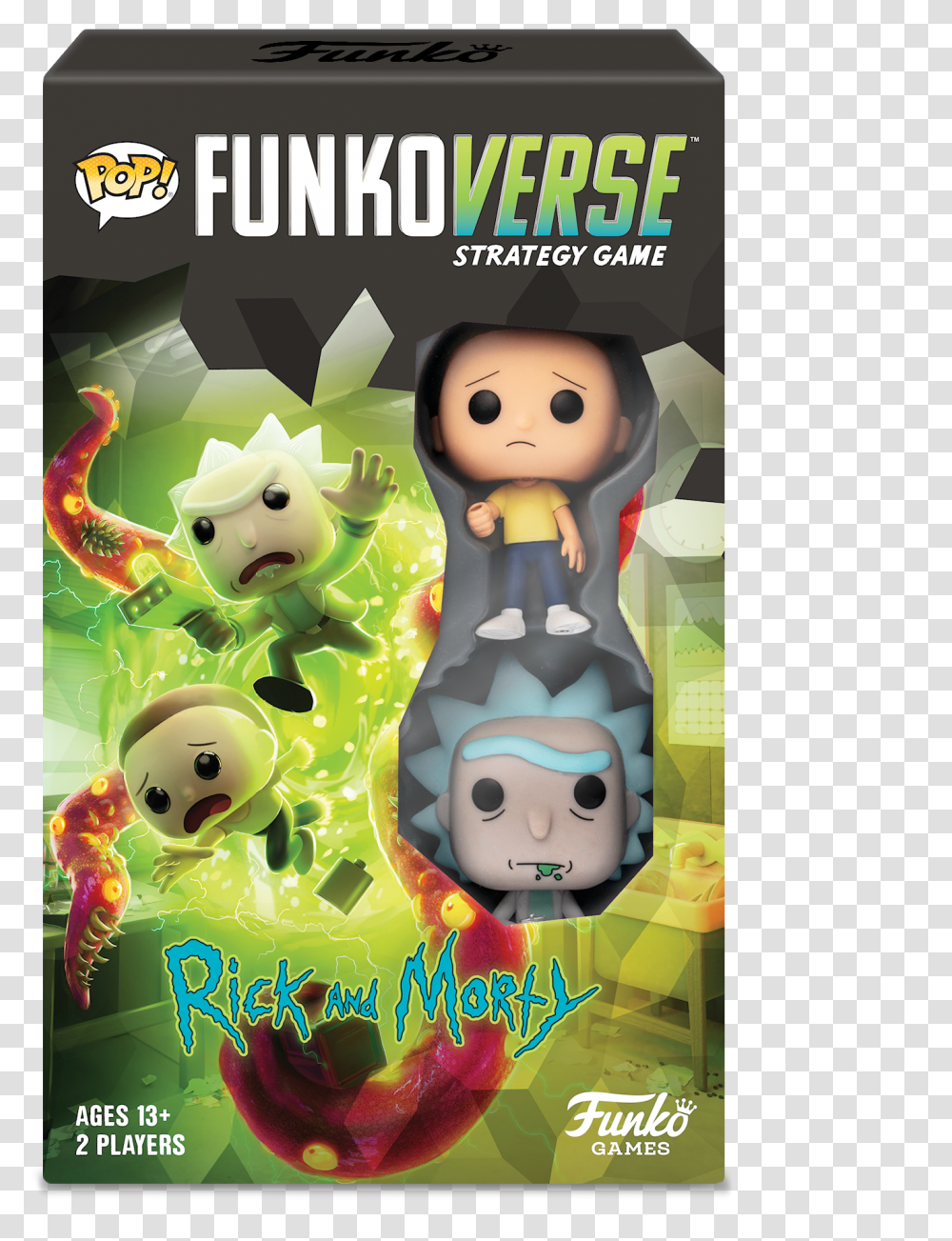 Funkoverse Rick And Morty, Advertisement, Poster, Flyer, Paper Transparent Png