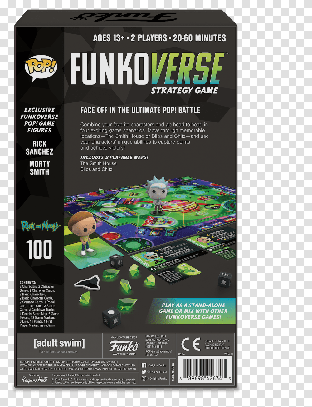 Funkoverse Rick And Morty, Flyer, Poster, Paper, Advertisement Transparent Png