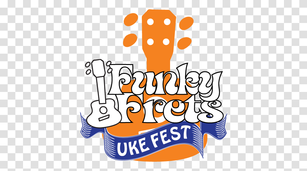 Funky Frets Uke Fest, Label, Advertisement, Poster Transparent Png
