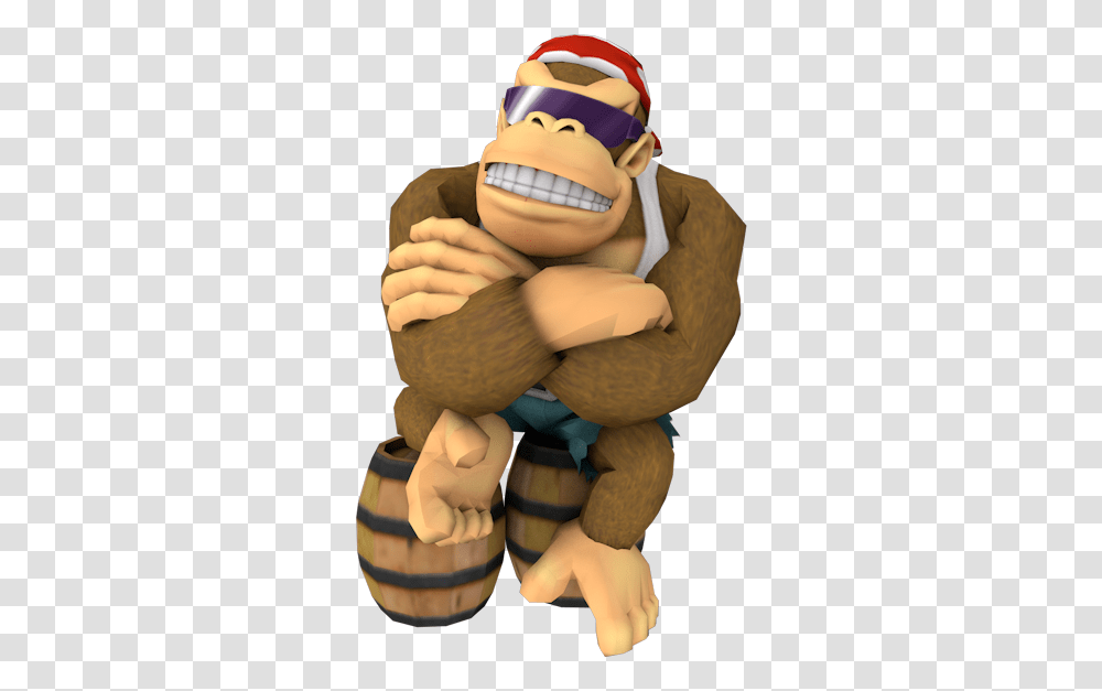 Funky Kong, Figurine, Apparel, Sweets Transparent Png