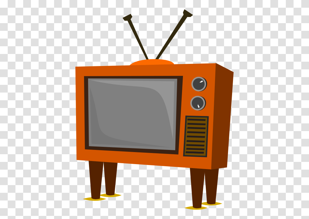 Funky Old Tv Clipart, Monitor, Screen, Electronics, Display Transparent Png