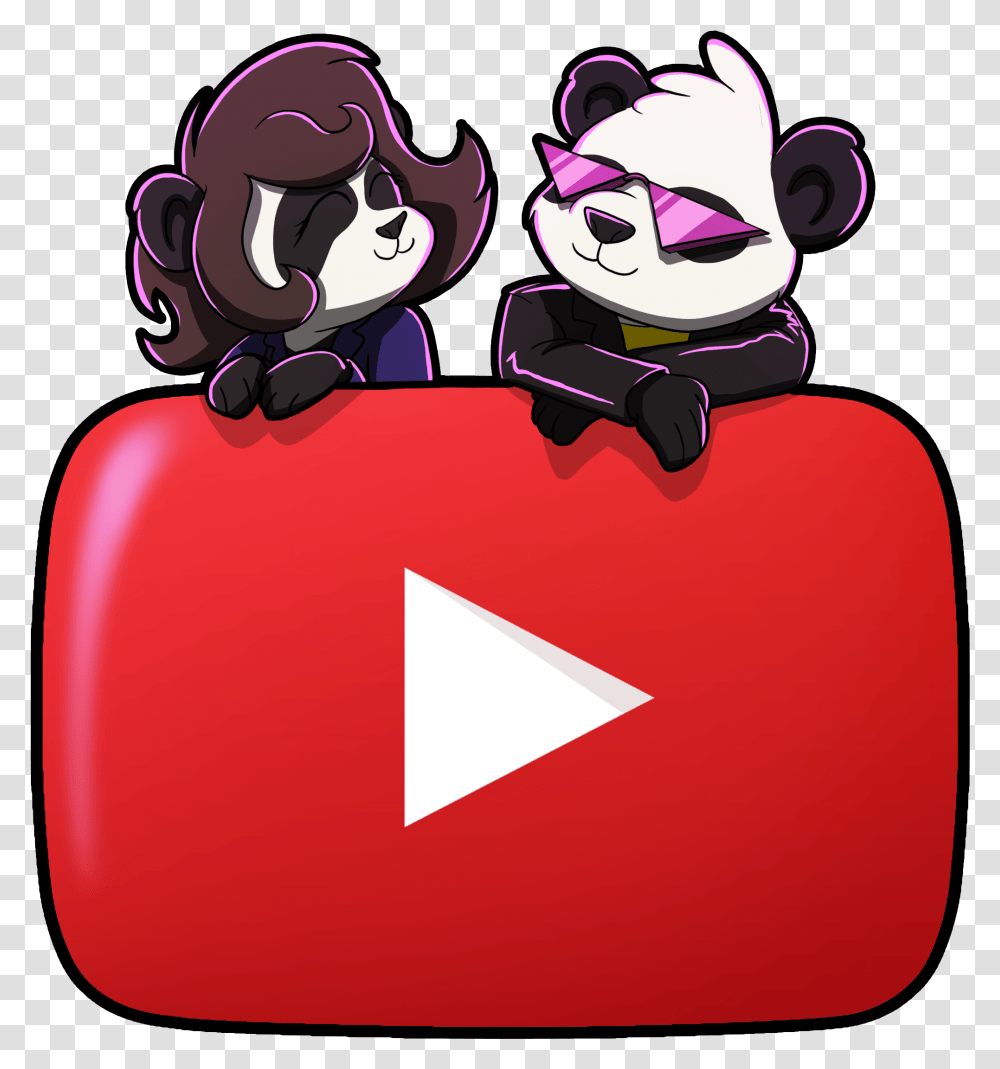 Funky Pandas, Bag Transparent Png