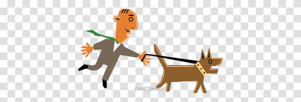 Funky Picasso Taking His Dog For A Walk Royalty Free Vector Clip, Airplane, Duel, Cleaning, Baton Transparent Png