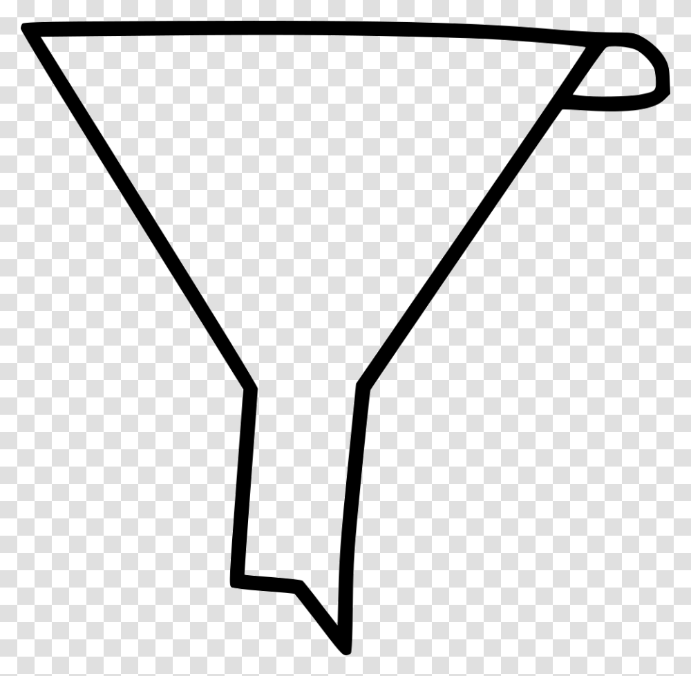 Funnel Icon Free Download, Triangle, Bow, Cocktail, Alcohol Transparent Png