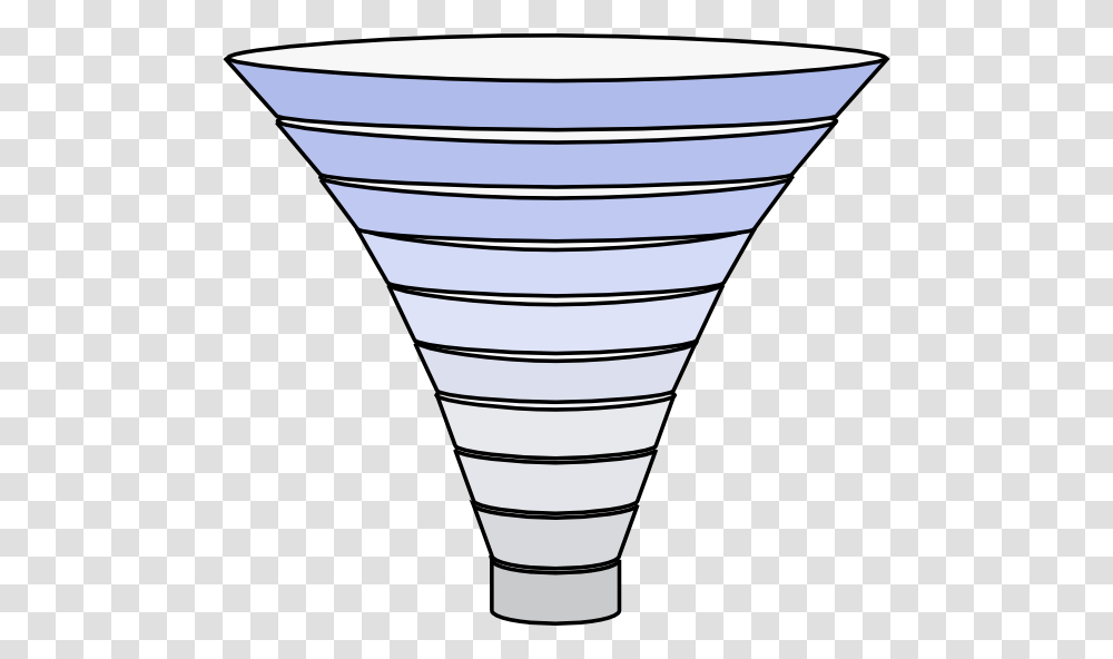 Funnel Tier Blue Filter Clip Art, Cone, Triangle, Bathtub, Spiral Transparent Png