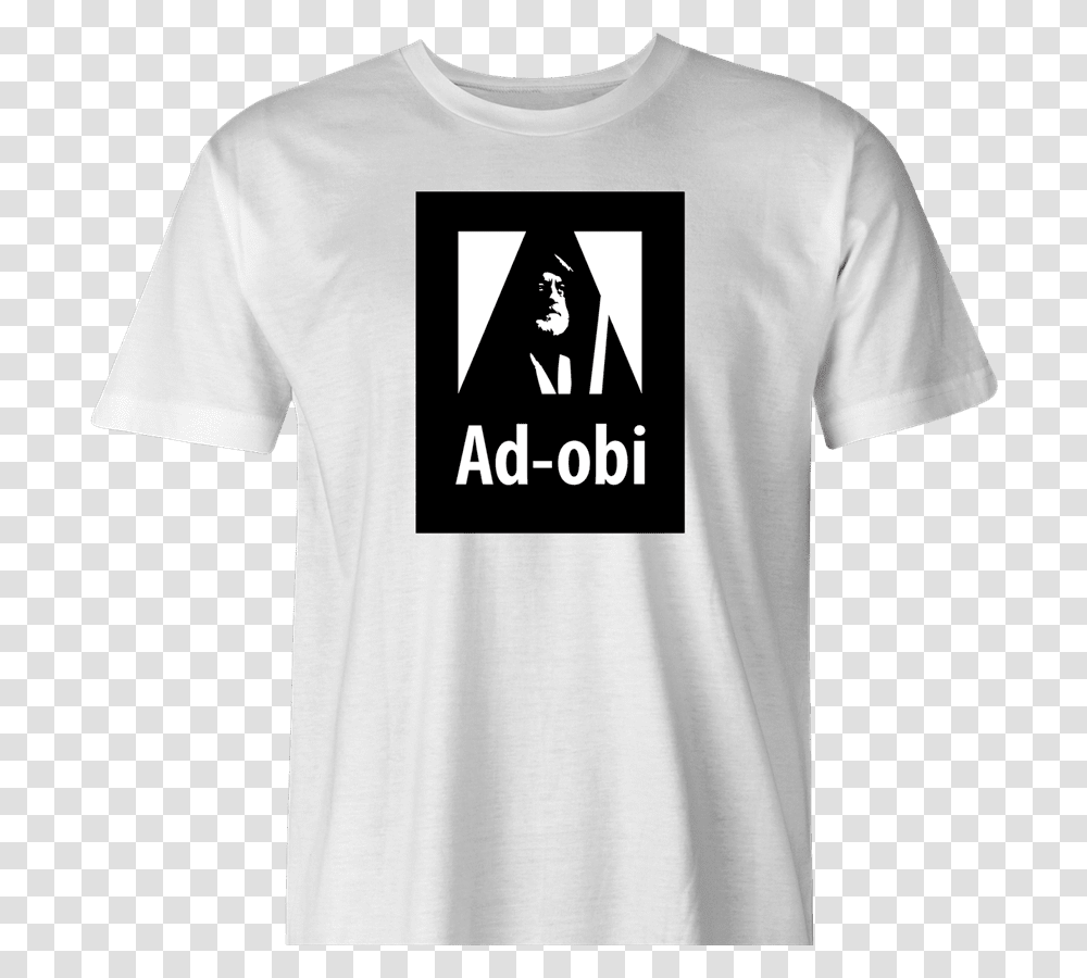 Funny Adobe Meets Obi Wan Kenobi Star Wars Men's T Shirt Funny Fortnite Shirt, Apparel Transparent Png