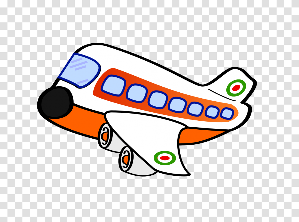 Funny Airplane Clipart Winging, Aircraft, Vehicle, Transportation, Airliner Transparent Png