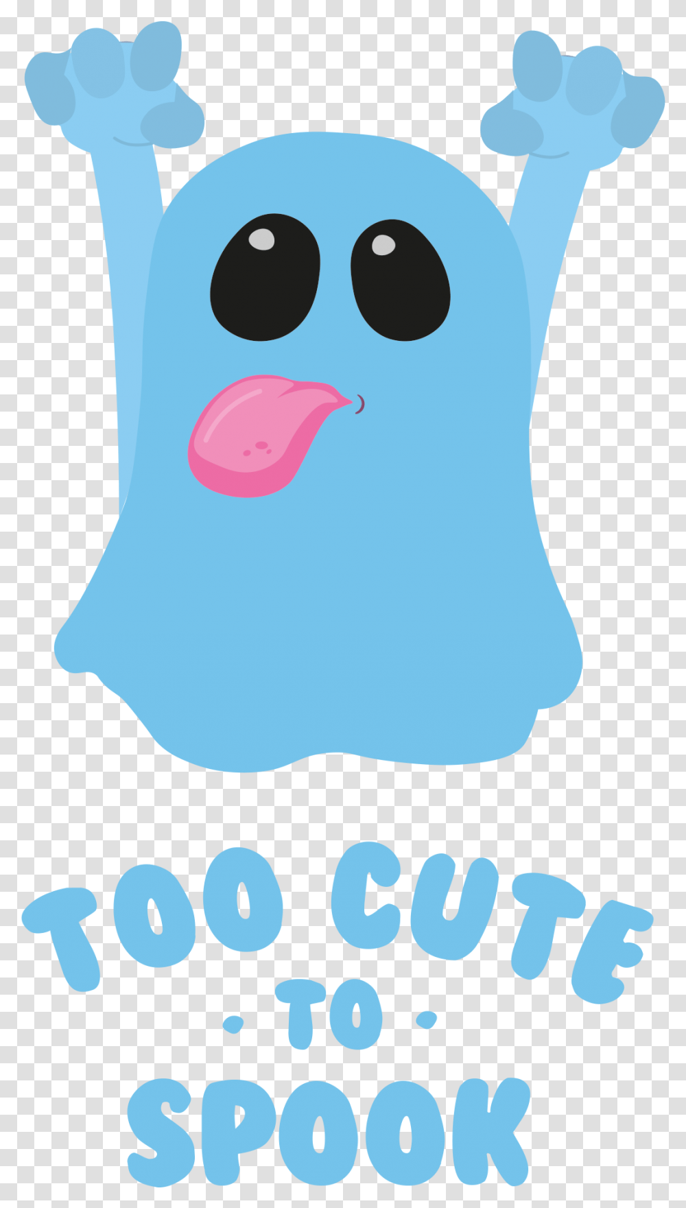 Funny And Cute Ghost Graphic For Halloween, Mouth, Lip, Poster, Advertisement Transparent Png