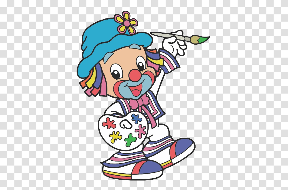 Funny Baby Clown Images Are Free To Copy For Your Personal Use, Performer, Food, Eating, Cream Transparent Png