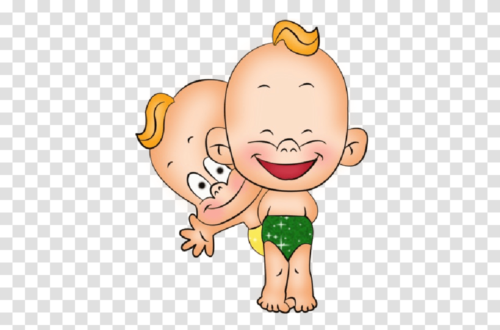Funny Baby Girl And Boy Cartoon Clip Art Images Are, Plant, Person, Face, Food Transparent Png