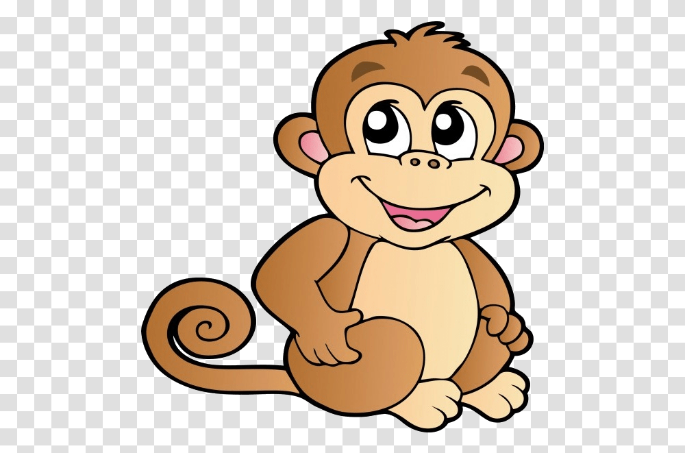Funny Baby Monkeys Cartoon Clip Art Monkey Cartoon Background, Cupid Transparent Png