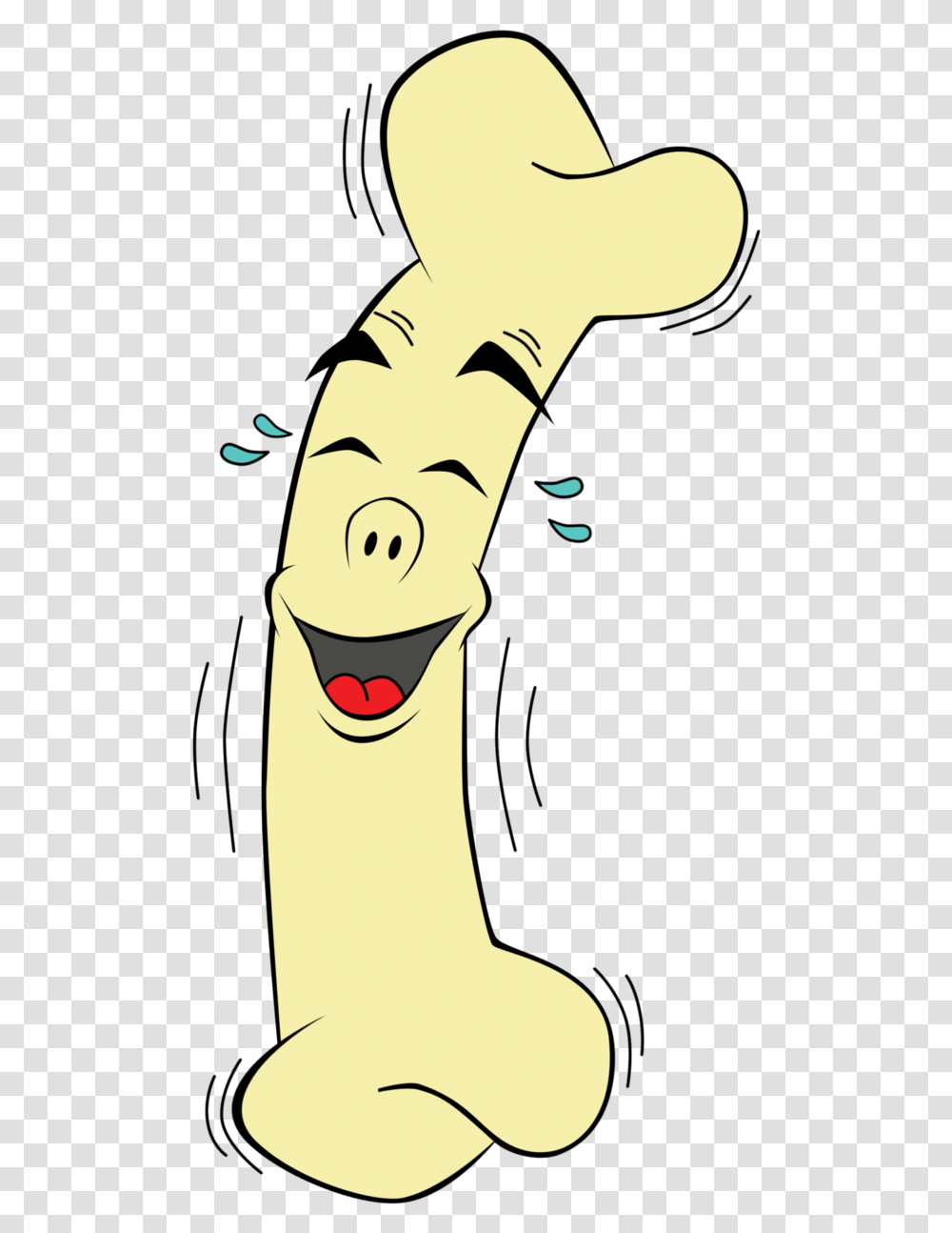 Funny Bone Mascot Cartoon Funny Bone, Plant, Person, Food Transparent Png