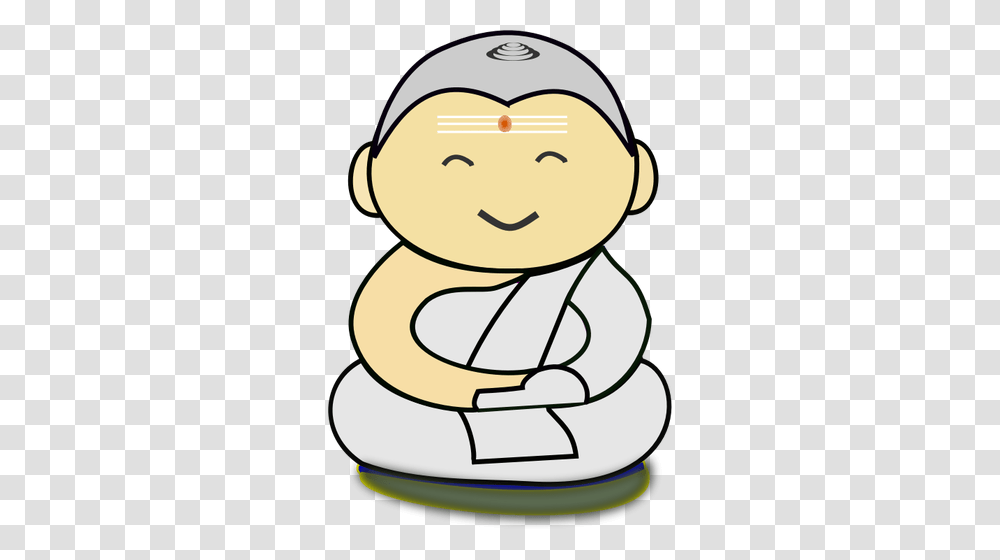 Funny Buddha, Chef, Kneeling, Drawing Transparent Png