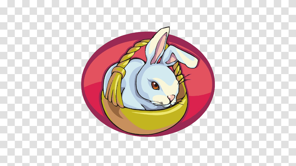 Funny Bunny Rabbit Easter Eggs With Cartoon Animals Clip Art, Mammal, Meal, Food, Dish Transparent Png