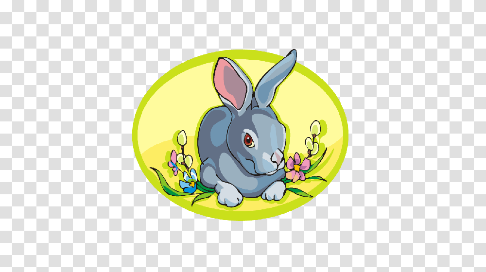 Funny Bunny Rabbit Easter Eggs With Cartoon Animals Clip Art, Mammal, Rodent, Hare Transparent Png