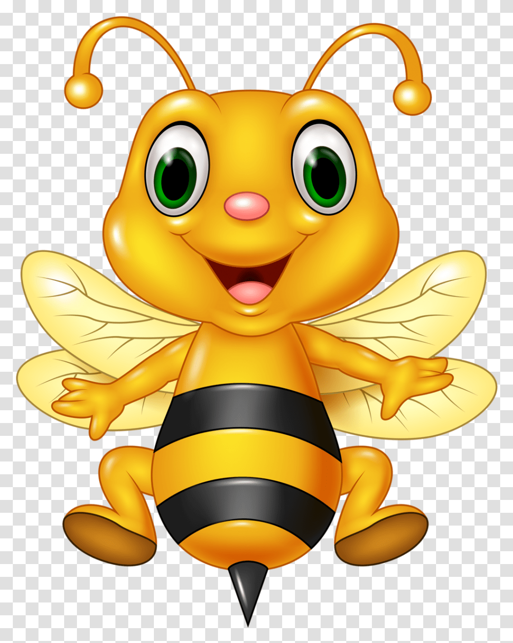 Funny Cartoon Animals Vector Animal Cartoon Hd, Toy, Honey Bee, Insect, Invertebrate Transparent Png