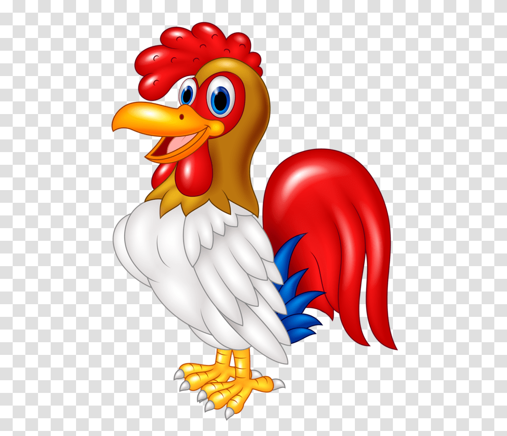 Funny Cartoon Animals Vector, Toy, Fowl, Bird, Poultry Transparent Png