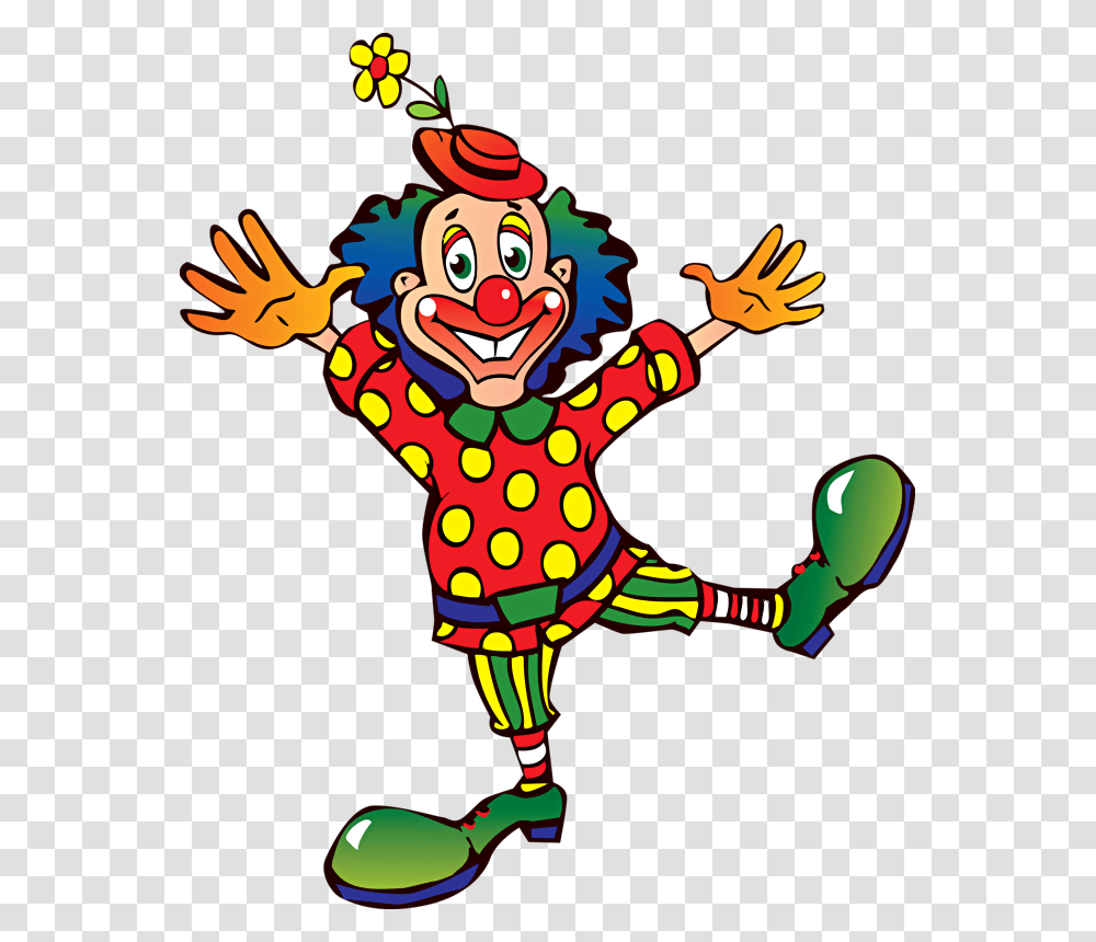 Funny Cartoon Clowns Clipart Cartoon Clown, Performer, Person, Human, Magician Transparent Png