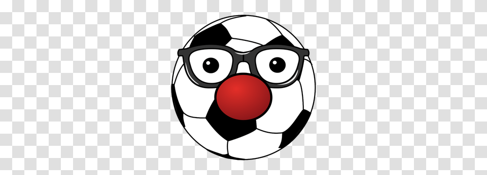 Funny Cartoon Faces Clip Art, Performer, Soccer Ball, Football, Team Sport Transparent Png