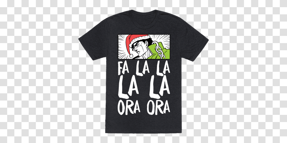Funny Christmas Sweaters Jotaro Kujo T Shirts Lookhuman Pacific Rim, Clothing, Apparel, T-Shirt, Text Transparent Png