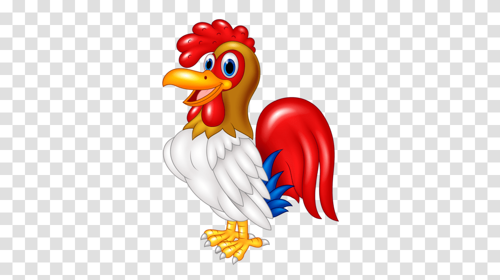 Funny Clipart Rooster, Toy, Fowl, Bird, Animal Transparent Png