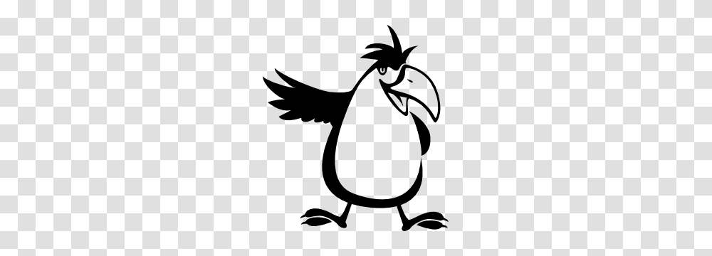 Funny Cockatoo Sticker, Bird, Animal, Stencil, Penguin Transparent Png
