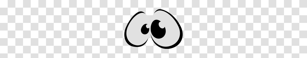 Funny Comic Eyes, Stencil, Heart, Mustache Transparent Png