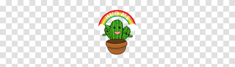 Funny Cute Cactus Hug Me Cactus Cactus, Plant, Costume, Food Transparent Png