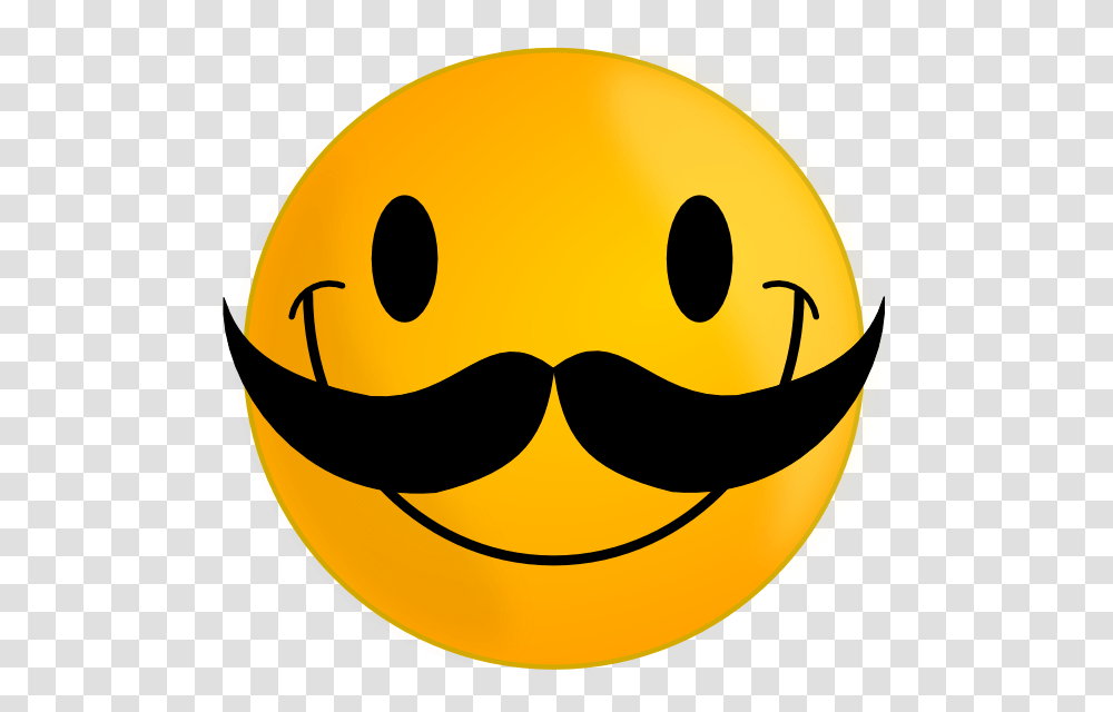 Funny Cute Smiley Pink Smile With Mustache Clip Art Caritas, Helmet, Apparel, Pac Man Transparent Png