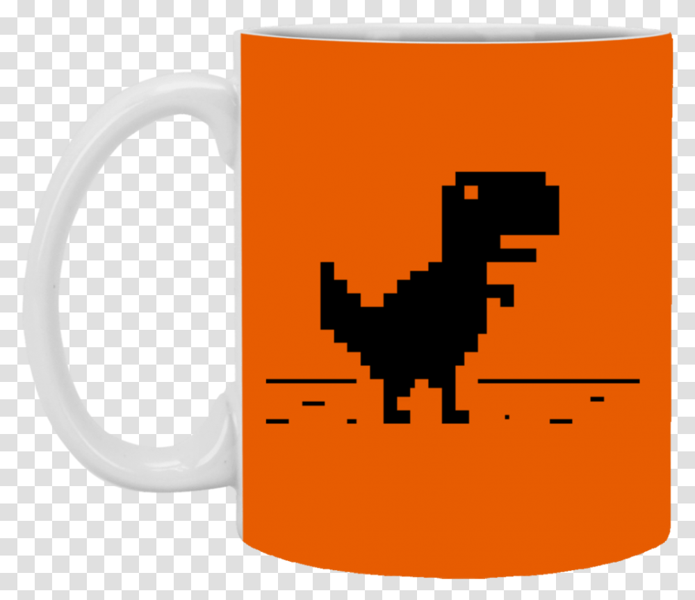 Funny Dinosaur T Rex Geek Pixel No Internet Connection Error 404 T Rex, Coffee Cup, First Aid, Espresso, Beverage Transparent Png