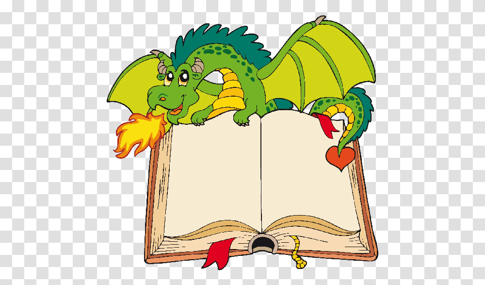 Funny Dragons Dragon Cartoon Images Cliparts Clipartingcom Cartoon Dragon With Book, Painting Transparent Png