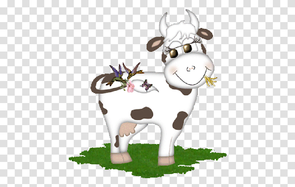 Funny Farmyard Cows Clip Art Images Are Background Cartoon Farm Animals, Cattle, Mammal, Toy, Dairy Cow Transparent Png