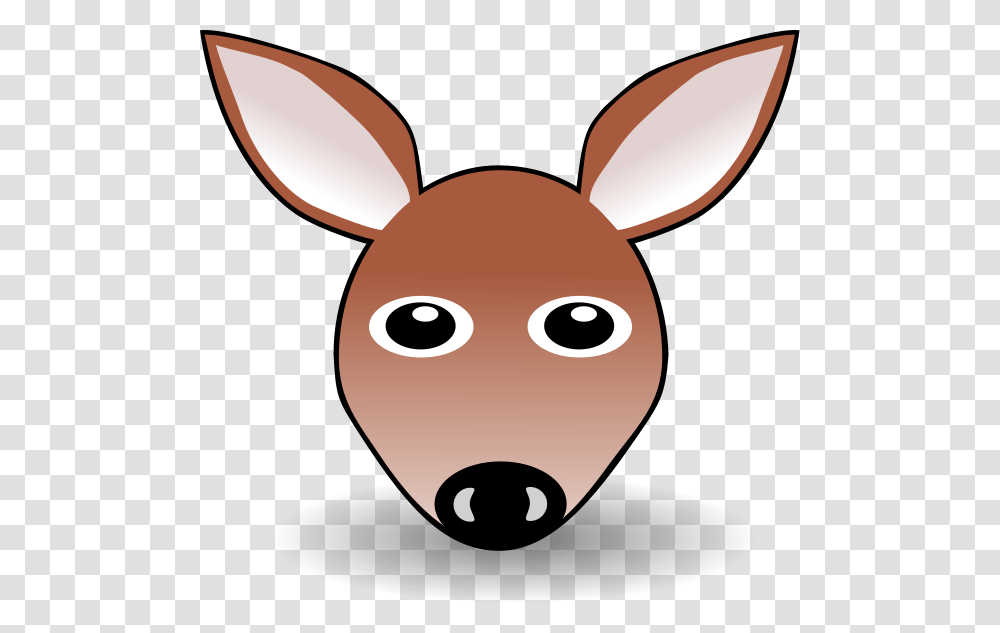 Funny Fawn Face Brown Cartoon Clipart Vector Clip Art Online, Mammal, Animal, Aardvark, Wildlife Transparent Png