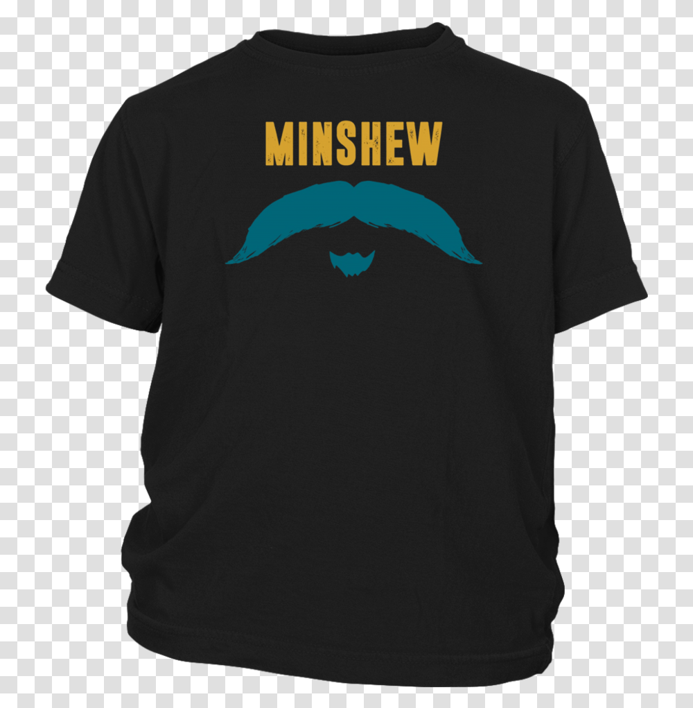 Funny Football Jacksonville Fu Manchu Mustache Fan Shirt, Apparel, T-Shirt, Sleeve Transparent Png