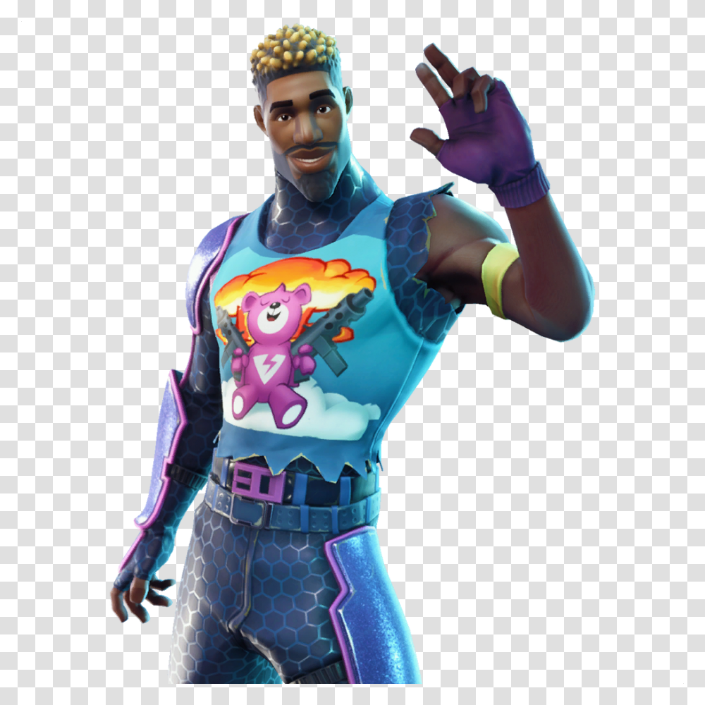 Funny Fortnite Background, Costume, Person, Poster, Advertisement Transparent Png