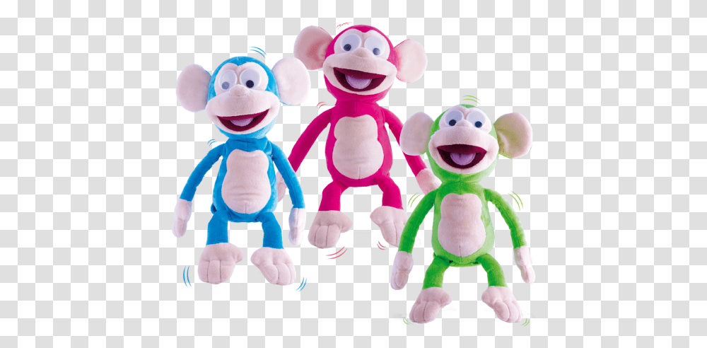Funny Friends Monkey Fufris Monkey, Toy, Doll, Plush Transparent Png