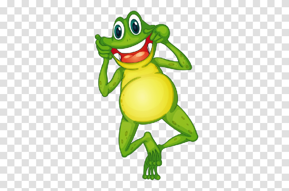 Funny Frog Cartoon Animal Clip Art Images All Funny Frog Animal, Toy, Amphibian, Wildlife, Tree Frog Transparent Png
