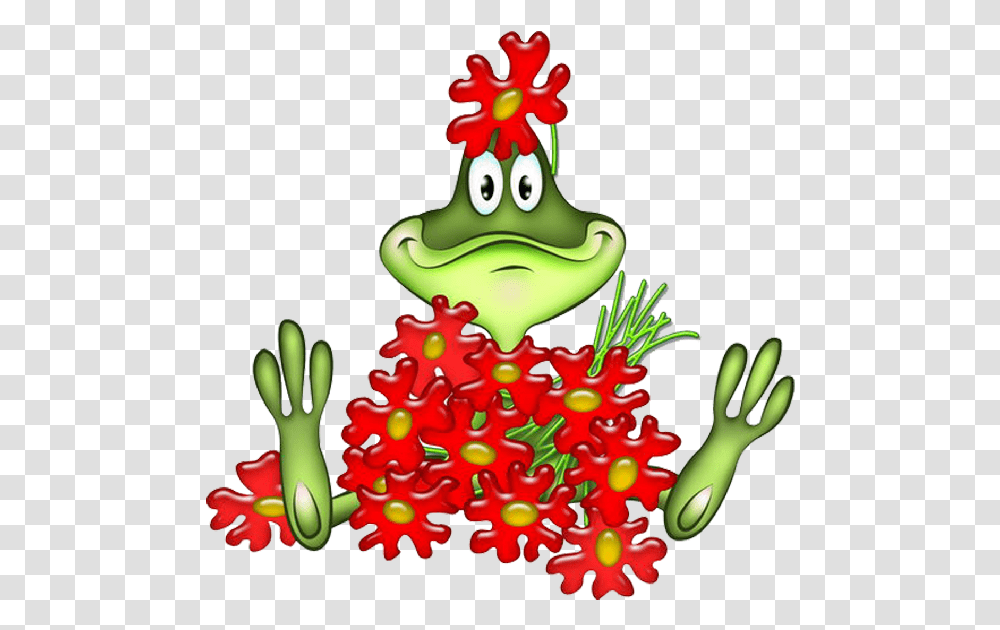 Funny Frog Cartoon Animal Clip Art Imagesall Kermit, Plant, Food, Birthday Cake, Dessert Transparent Png