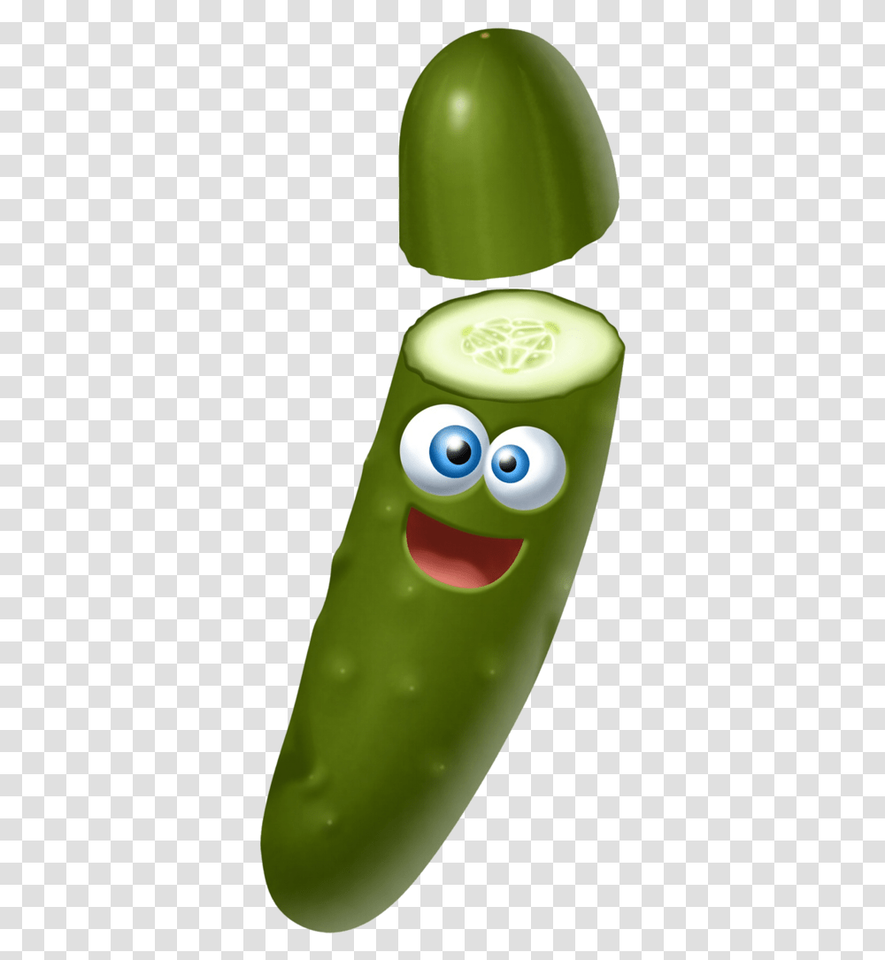 Funny Gifs Divertidos Funny Vegetables Veggies Cucumber Gif, Plant, Food, Produce Transparent Png
