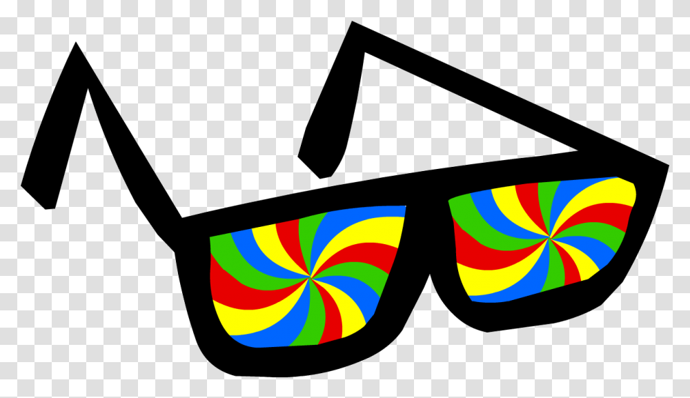Funny Glasses Club Penguin Swirly Glasses, Accessories, Accessory, Axe, Tool Transparent Png