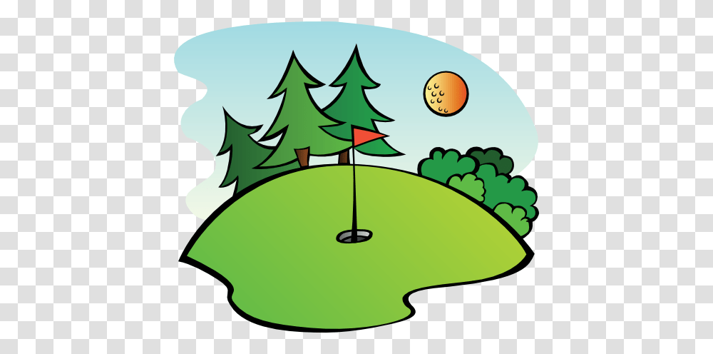 Funny Golf Clipart, Tree, Plant, Ornament, Christmas Tree Transparent Png