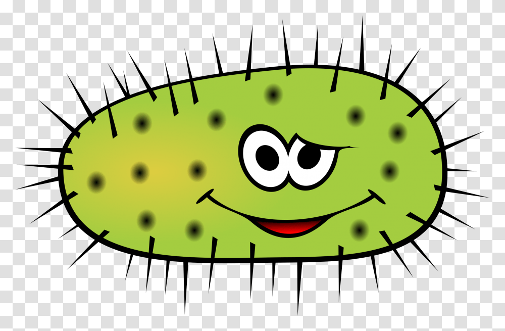 Funny Green Bactera Clip Arts Background Germs Clipart, Plant, Fruit, Food, Kiwi Transparent Png