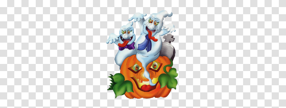 Funny Halloween Ghosts Clip Art Halloween Funny, Cake, Dessert, Food, Advertisement Transparent Png
